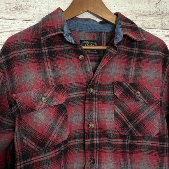 Jach's Heritage‎ Flannel Button Up XL - Picture 4 of 6